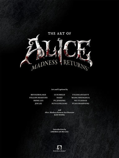 Alice: Madness Returns - Alice Madness Returns Art Book Part 1