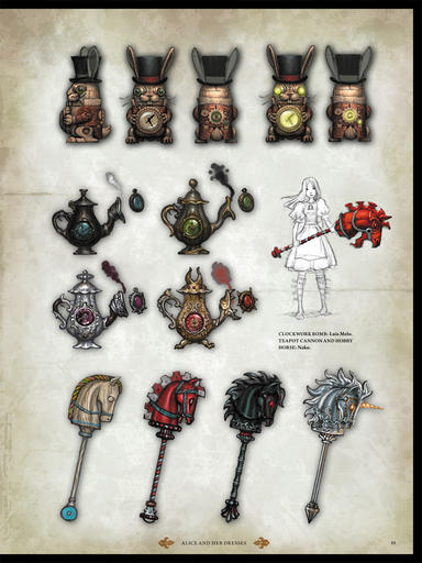 Alice: Madness Returns - Alice Madness Returns Art Book Part 1