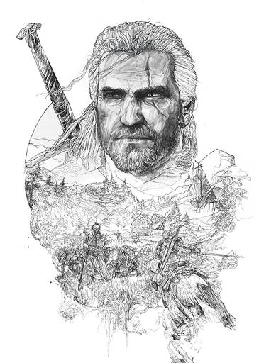 The Witcher 3: Wild Hunt - Шесть прекрасных артов для трёх стилбуков игры The Witcher 3!